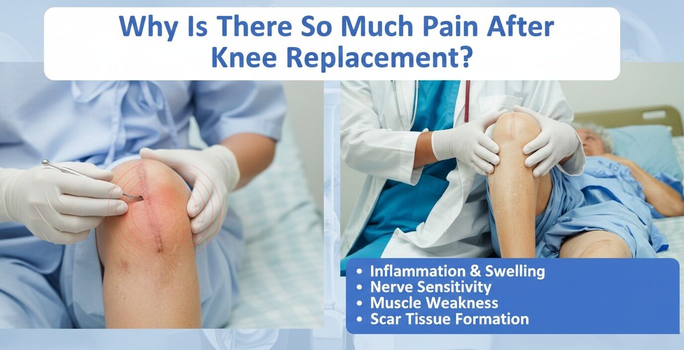 Why Is There So Much Pain After Knee Replacement?