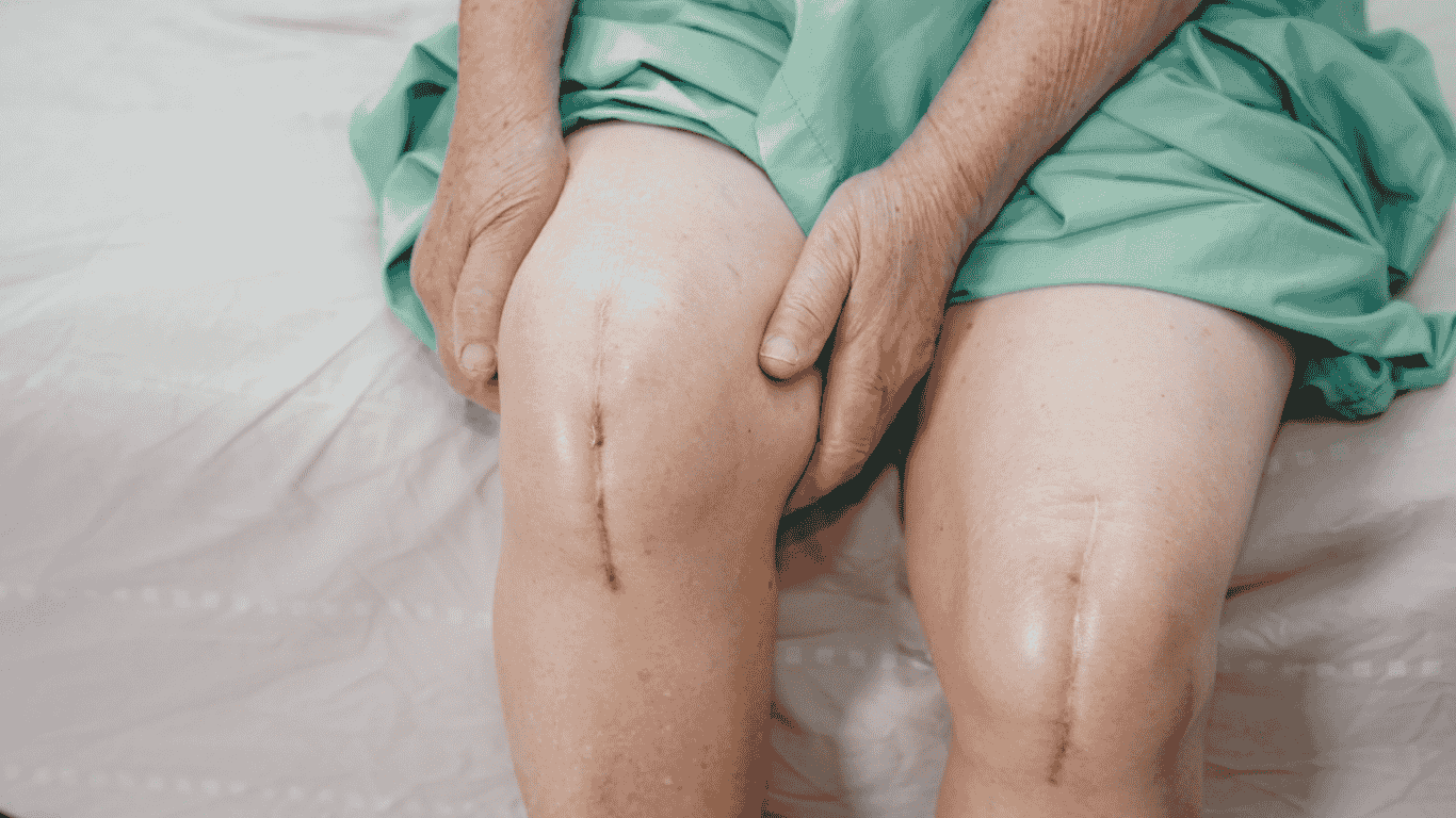 ألم بعد عملية تغيير مفصل الركبة