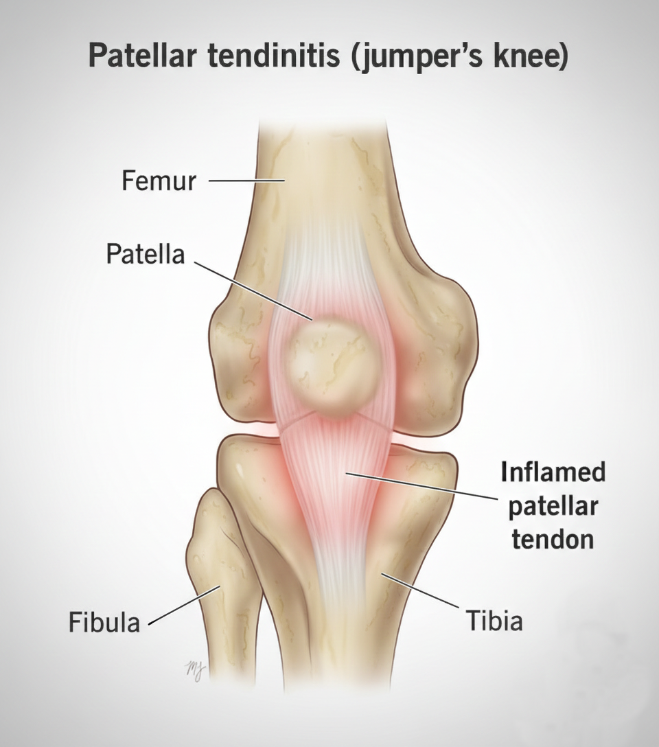 Patellar tendonitis healing time, patellar tendonitis recovery, jumper’s knee recovery time, how long does patellar tendonitis take to heal, patellar tendinopathy recovery time