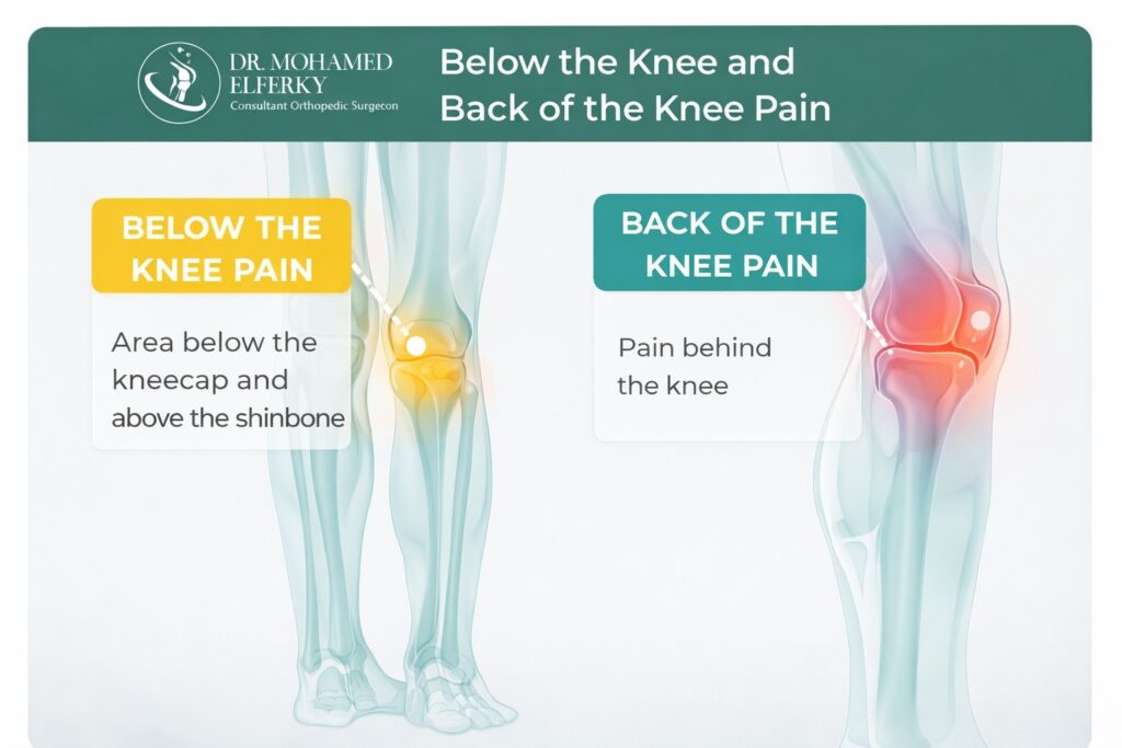 Knee Pain Location Chart: What Your Pain Location Means & Causes