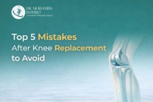 Top 5 mistakes after knee replacement
