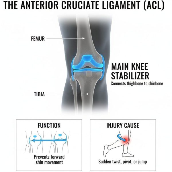 ACL reconstruction surgery in Dubai by expert knee surgeon Dr. Mohamed Elfekky, offering ACL Surgery Dubai & ACL repair, ACL tear treatment, and affordable ACL surgery cost in Dubai.